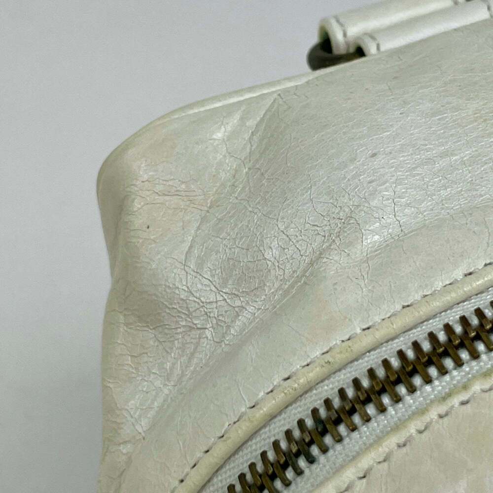 Balenciaga The Box Handbag, 2-Way Shoulder Bag/Handbag, Leather, White, 14569... - Picture 5 of 11